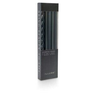 Illume Assorted Tapers – 3-Pack 11" Candles in Blackberry Absinthe (New in Box)